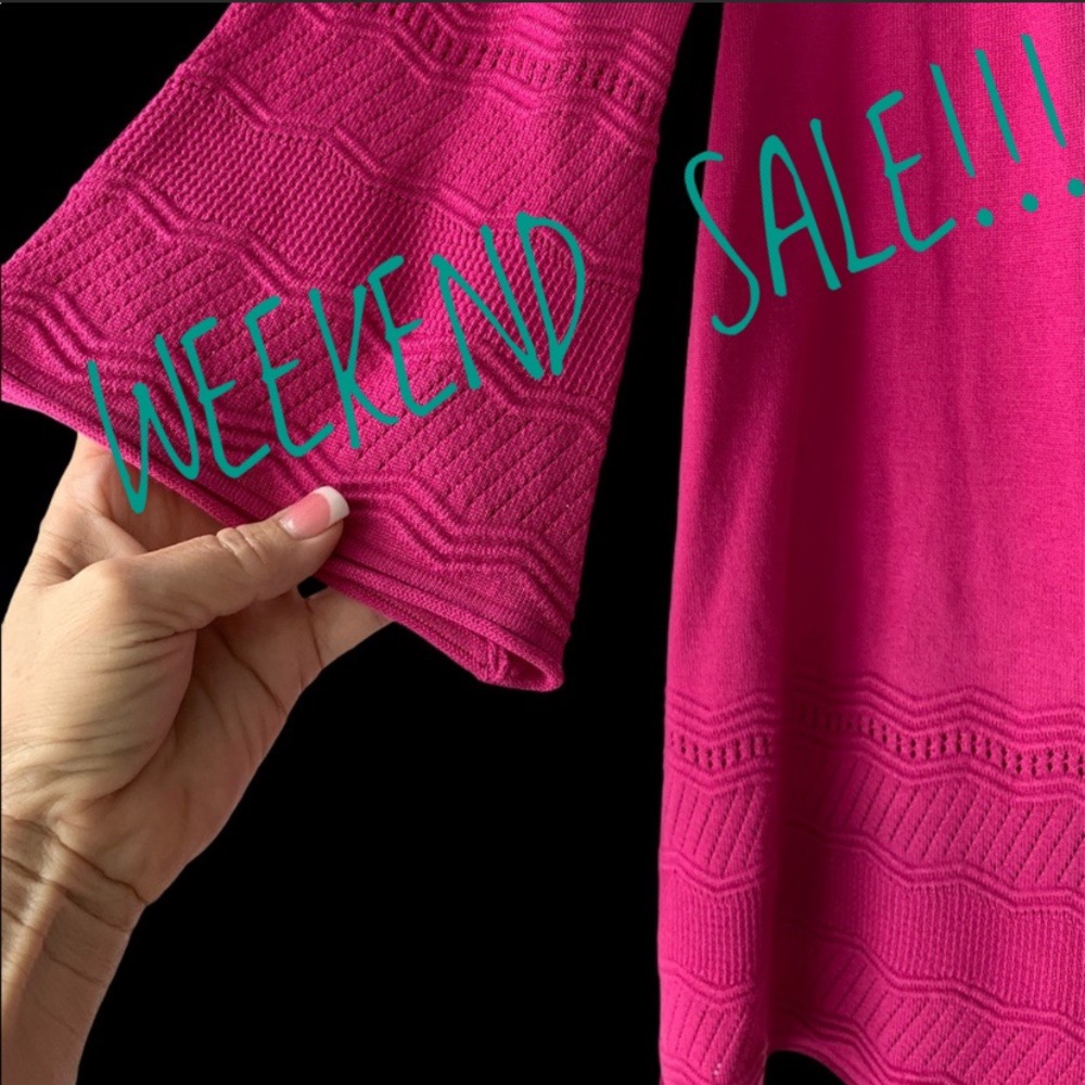 WEEKEND SALE! Brand New Pink Ladies Sweater Jacket